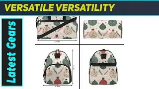 Winter Art Design Gym Bag: Your Perfect Travel & Gym Powerhouse!
