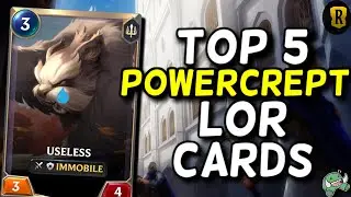 5 самых мощных карт в LoR, никогда их не используйте! || #LegendsOfRuneterra #LoR ​