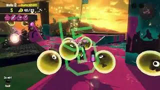Splatoon 3, Salmon Run, Challenge, Sastrugi, 69 Golden Scales so far.