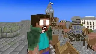 Minecraft Piplouf animation Titan Invasion, Monster School and Titan Battle