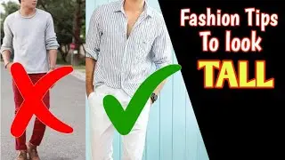How to look taller instantly.|Fashion Hack for short guys|
