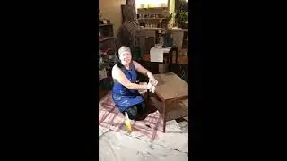Junk Monkey Paint Company How to Paint a Table LIVE
