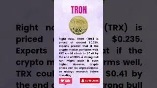 TRON Bull Run Incoming? TRX Price Breakout & Future Potential #cryptocurrency #cryptotrading #crypto