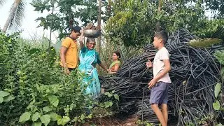 दिवाळी सुट्टीत आम्ही छोट देऊळ बांधण्याच काम सुरू केल | Small Temple Construction 