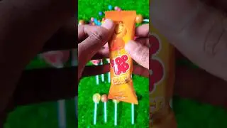Rainbow Lollipop Eating ASMR 🌈🍭 | Relaxing Candy Sounds #shorts #asmr #candy #chocolate #lollipop