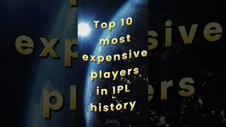 Top 10 most expensive players in IPL history #shorts #short #ipl #cricket