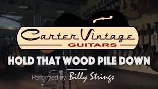 How to play Billy Strings version of Hold the woodpile down by Doc Watson