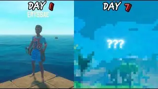 We Got STRANDED at SEA.. (RAFT Week 1)