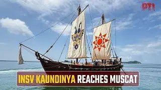 Reviving ancient India-Oman maritime links: INSV Kaundinya reaches Muscat, gets grand welcome