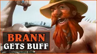 WORLDS STRONGEST BRANN! HIGH MMR BATTLEGROUNDS!