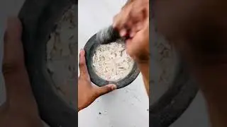 Необычное и приятное дробление ракушек и превращение их в порошок #шорты