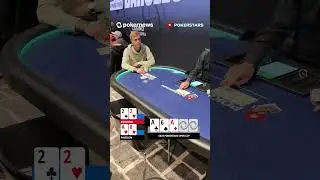 Quad Aces FOR THE WINNING HAND? 🤯 | #eptbarcelona #pokernews