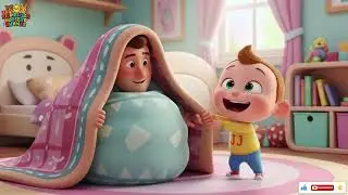 Peekaboo Song with Dad & JJ For Kids & Toddlers