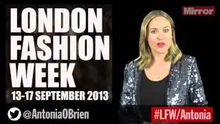 London Fashion Week 2013: Celebrity gossip, front row fashion -