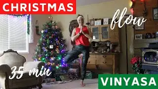 35 Min Christmas Yoga Flow | Full Body Vinyasa