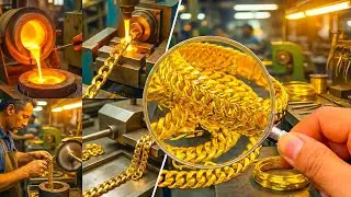 How 24K Pure Gold Bracelets Are Made &mdash; Inside a Luxury Gold Factory (999 Gold