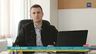 JUTARNJI PROGRAM RTVTK: FADIL POLJAKOVIĆ - DIREKTOR JU MJEŠOVITE SREDNJE ŠKOLE SAPNA 16 03 2021