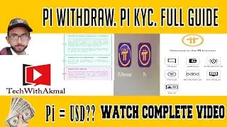 how to create account on pi. pi review. how to mine pi. pi withdraw. pi KYC application submit.