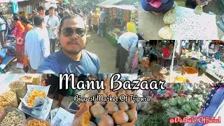 Manu Bazaar//Biggest local market of Tripura//DaBulo Official