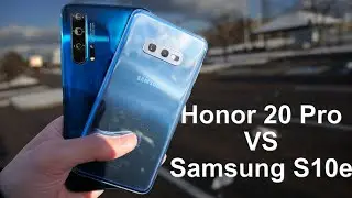 Honor 20 Pro VS Samsung Galaxy S10e Camera Comparison