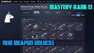 Let's Play Warframe - Mastery Rank 13 - New Weapon Unlocks