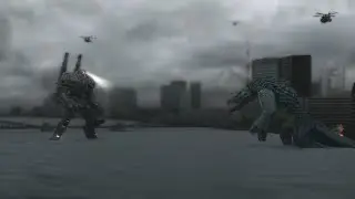 PACIFIC RIM THE VIDEO GAME - COYOTE TANGO vs RAIJU (KAIJU-DEADLY CROC) 