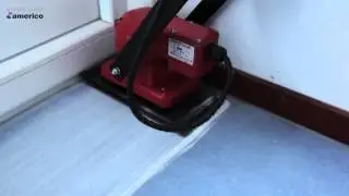 Trocken strippen ohne Chemie mit Wecoline Maroon pad