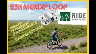 Mendip Hill 23k Cheddar Mountain bike loop, testing DJI Neo drone #mtb #dji #trails #drone