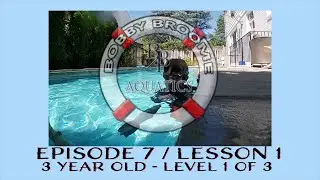 BBA Swim School Episode 7 Preschool Age how to teach children to swim