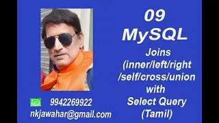 Joins in SQL ( inner join, left join, right join, self join) and unions