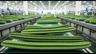 Inside the Largest High-Tech Cactus Stem Factory You've Never Seen Before (Full Process)