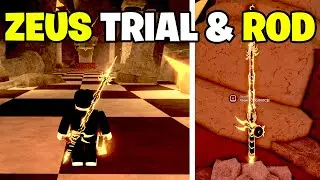 Roblox Fisch &mdash; КАК ПРОЙТИ ИСПЫТАНИЕ ZEUS (ВСЕ ГОЛОВОЛОМКИ И УДОЧКА ZEUS &mdash; Полное руководство)