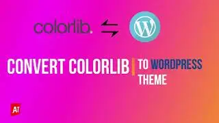Convert colorlib template to wordpress theme