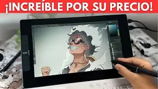 ¡La TABLETA BARATA con mejor calidad que he probado!🙀 VEIKK VK1200 V2 + Luffy Gear 5