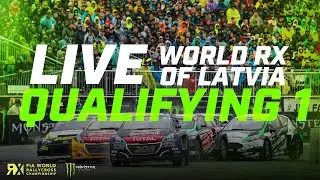 🔴  LIVE QUALIFYING 1 | World RX of LATVIA 2020 | ROUND 5