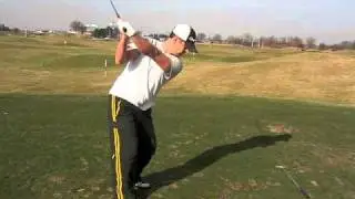 New Golf Swing DTL Working on Impact and closed Left Shoulder