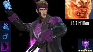 Gambit 16.37 Million (Mighty Rage) | Blast Male ABL Snare - Marvel Future Fight