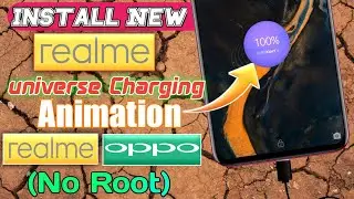 realmeUI Universal Charging Animation For All Realme & OPPO phone's | realmeUI New charging ani |