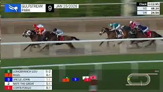 Gulfstream Park January 25, 2026 Race 9