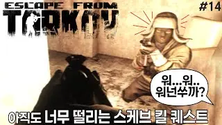 (4K)스케브 킬퀘는 무서워🔥Part14 [이스케이프 프롬 타르코프] [Escape From Tarkov]