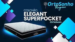 Colch&atilde;o Casal Molas Ensacadas Elegant Superpocket Ortobom