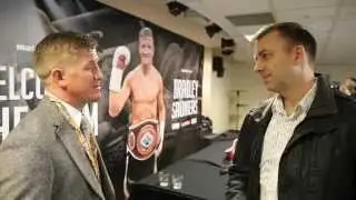 PEEPMAGAZINE.CO.UK & NORTH EAST FIGHT SCENE talk to Bradley Saunders and Eddy Hearn.