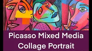 Artist Inspired Series: Pablo Picasso Cubist Portraits - NEW SKILLSHARE CLASS!!!