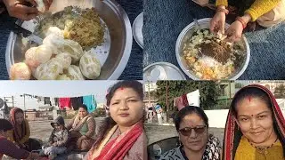 मायके में हुई नींबू पार्टी बहुत टेस्टी बना था सना हुआ नींबू|| Deepika Thakur Thapa UK