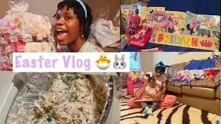 THE BEST EASTER VLOG | DIY EASTER BASKET FOR TODDLER | QUEENBRITTNEY