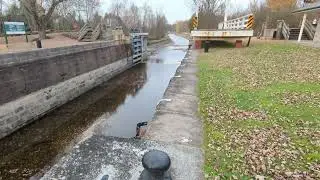 Last 16.5 km paddle of Rideau in 2024