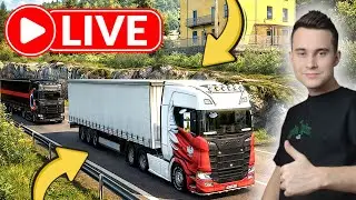 LIVE! 🤩 GRAMY W ETS2 Z WIDZAMI 😁 WPADAJ POGADAĆ! 😁
