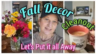 IT'S TIME // PUTTING AWAY FALL DECOR + CLEANING  MOTIVATION // The Prather Life