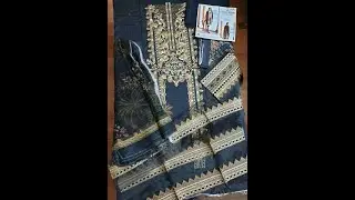 Ramsha Chevron Embroidered Lawn Suits (OPEN PICTURES)