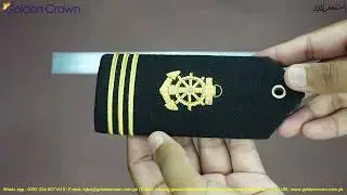 Merchant Marine American Navy Shoulder Boards Anchor Three Bar, Wholesale marine merchant Navy